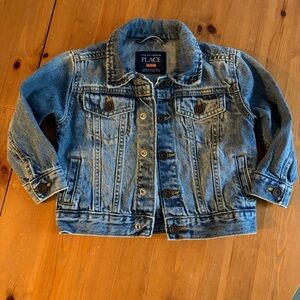 NEW Children's Place Light Blue Denim Jacket